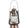 Lunartec Storm Lamp: LED Storm Lantern with Flame Effect 25