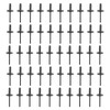 Anlseiod Wheel Arch Trim Clips 50 Pieces for 6 mm