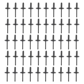 Anlseiod Wheel Arch Trim Clips 50 Pieces for 6 mm X1 X3 X5 X6 Z4 Coupe E90 E91 E84 E83 E53 E70 F15 F85 E71 E72 E86 E85 R60 51717002953