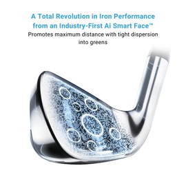 Callaway Golf Paradym AI Smoke HL Individual Iron (Right Hand, 9 Iron, Graphite, Regular)