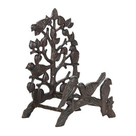 Sungmor Heavy Duty Cast Iron Hose Holder,Garden & Yard Decorative Birds Wall Mounted Hose Butler,Water Pipe Holds,Rack,Hanger,Antique Wall Decorations