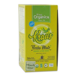 Organic Yerba Mate Kraus Teabags x 25