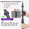 FreeSea Aluminum Photography Light Stand, 20" Foldable Flip Locks Tripod