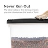 IRIS USA Dog Food Storage Container, 30 lbs & 11