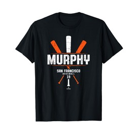 Vintage Baseball Bat Gameday Tom Murphy San Francisco T-Shirt