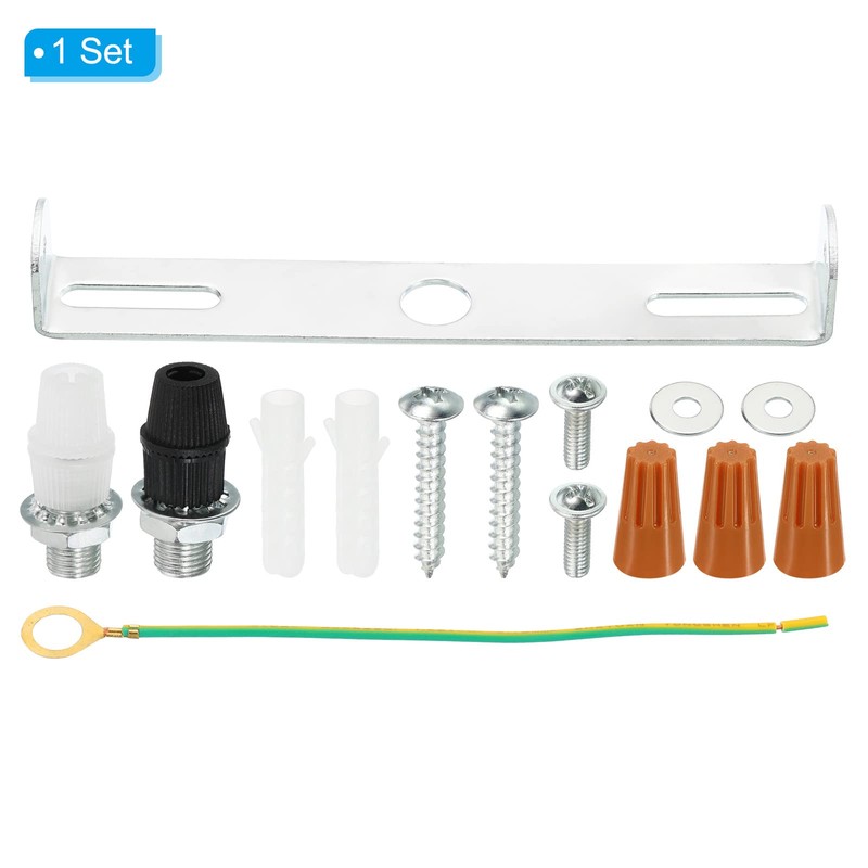 PATIKIL 1 Set Ceiling Light Plate Kit 120 mm Light
