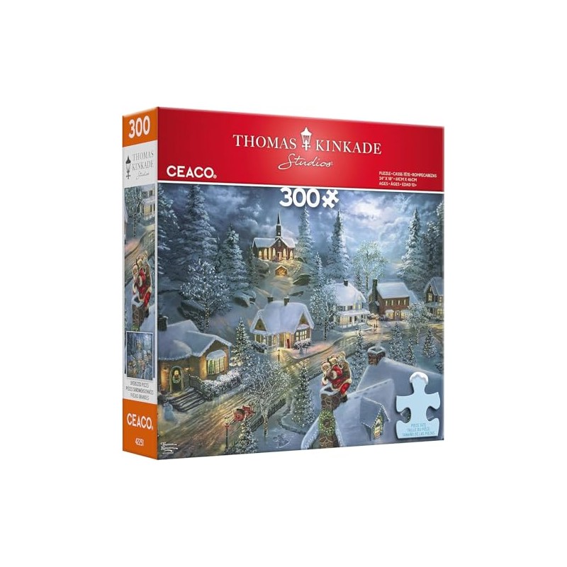 Ceaco - Holiday - Santa Silent Night - Rompecabezas de