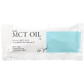 MCT Oil (0.2 oz (5 g) x 60 Packets / Individual Packaging / Flat Craft / 100% Coconut Derived / 100% Medium Chain Fatty Acids..