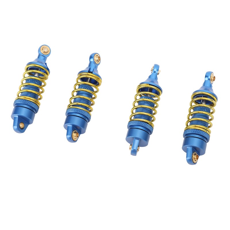 4Pcs RC Car Shock Absorber Aluminum Alloy Stable High Elasticity