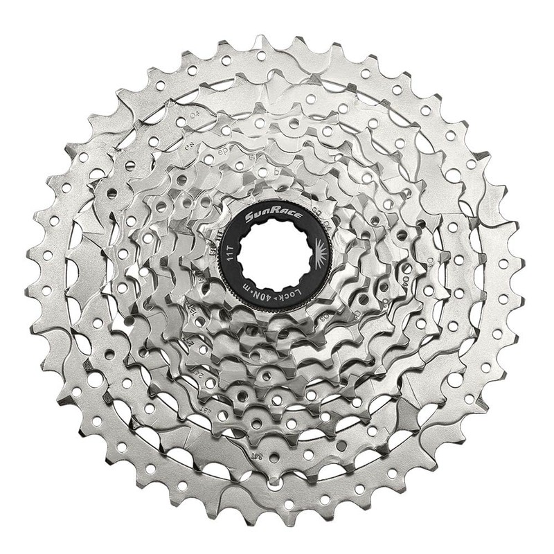SunRace Silver 9 Speed 11-36T Cassette