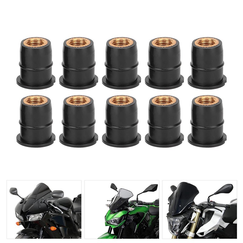 Well Nut Kit 10 Pieces Well Nut M6 x 0.8