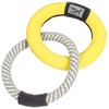 Pet Life ® 'Ring Toss' Dual-Connecting Jute Rope and Floating
