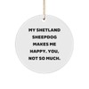Shetland Sheepdog Funny Gift for Dog Lover - Customizable Cute