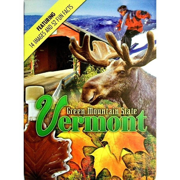 Vermont Souvenir Playing Cards