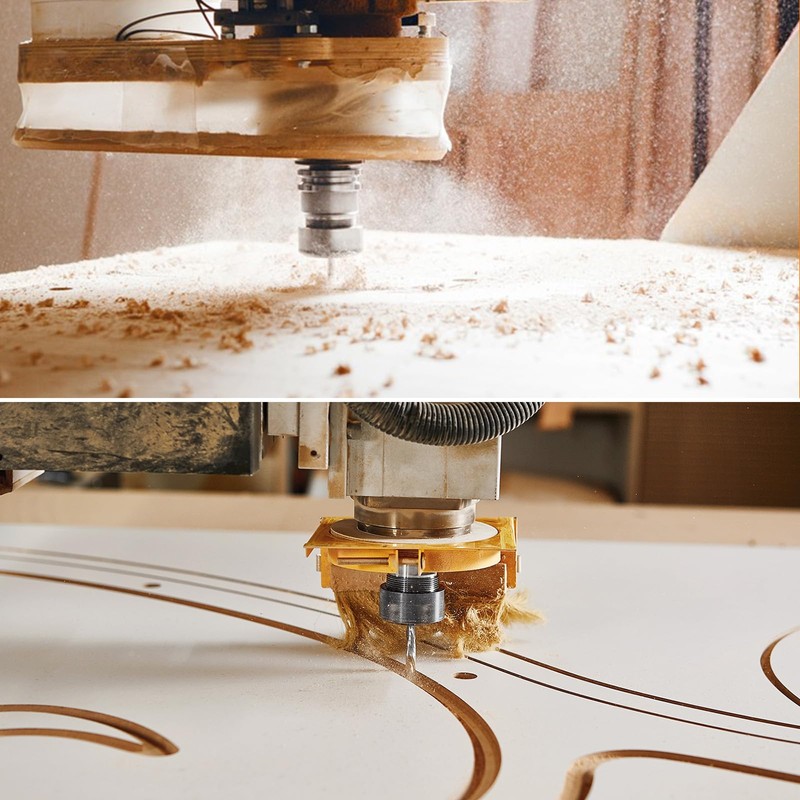 sourcing map Spiral Router Bit 1mm Cut Dia 1/8" Shank