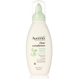 Aveeno Active Naturals Clear Complexion Foaming Cleanser 6 OZ (PACK OF 2)
