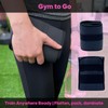 FYGL Hip-Thrust-Belt, Foldable Design, Slip-Resistant Padding, Supports 300 lbs, Ideal