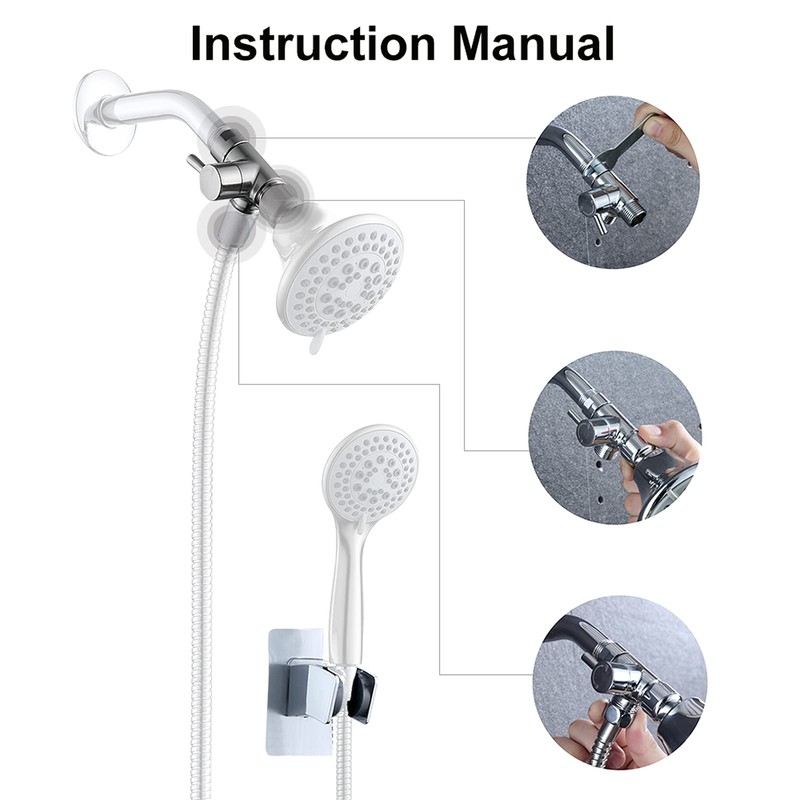 Little World Shower Arm Diverter Valve - 3 Way Shower