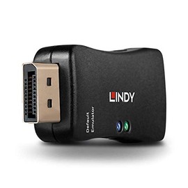 LINDY 32116 DisplayPort 1.2 EDID Emulator, Black