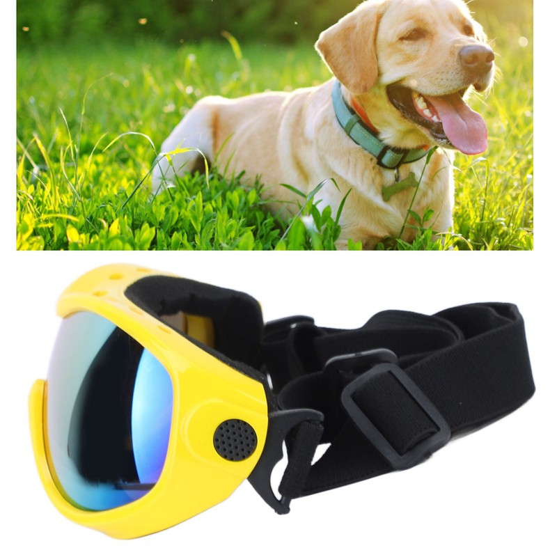 UV Protection Pet Glasses PVC and PC Adjustable Strong Impact