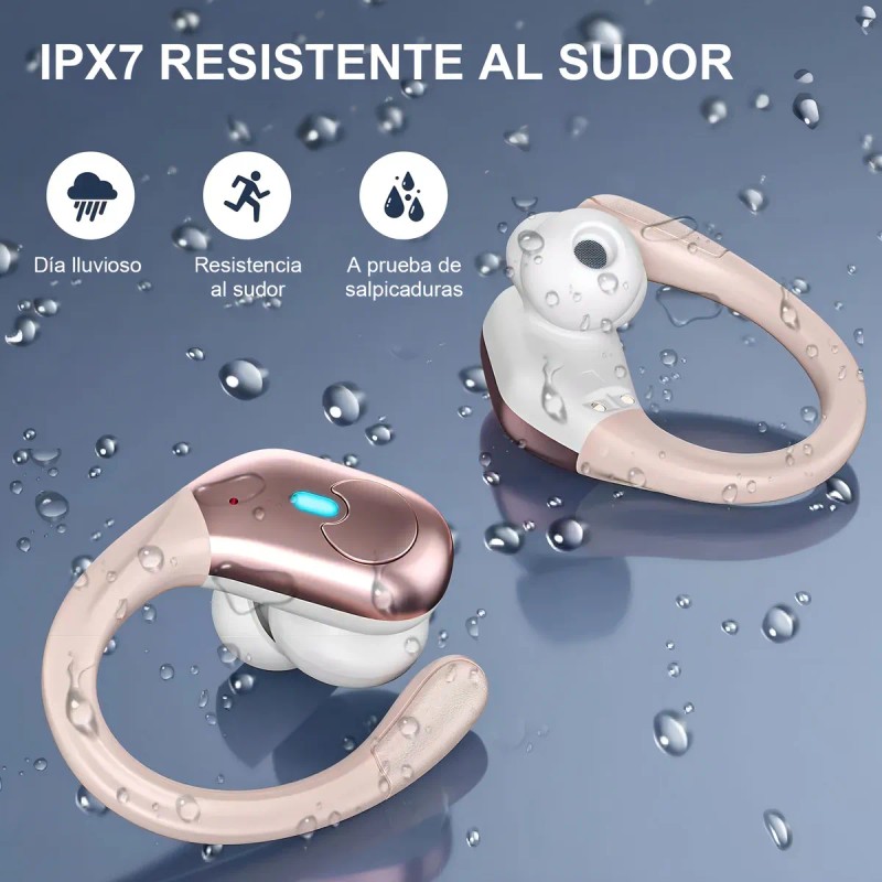 Mertto Auriculares Deportivos Inalmbricos Bluetooth Anc De 75 Horas,650 Mah,