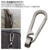KOYOKOMA TC4 Titanium Alloy Carabiner Keychain Lightweight Small Key Car