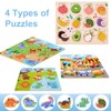 RZMZBY Wooden Puzzle for Children, 4 Sets Wooden Puzzles, 39