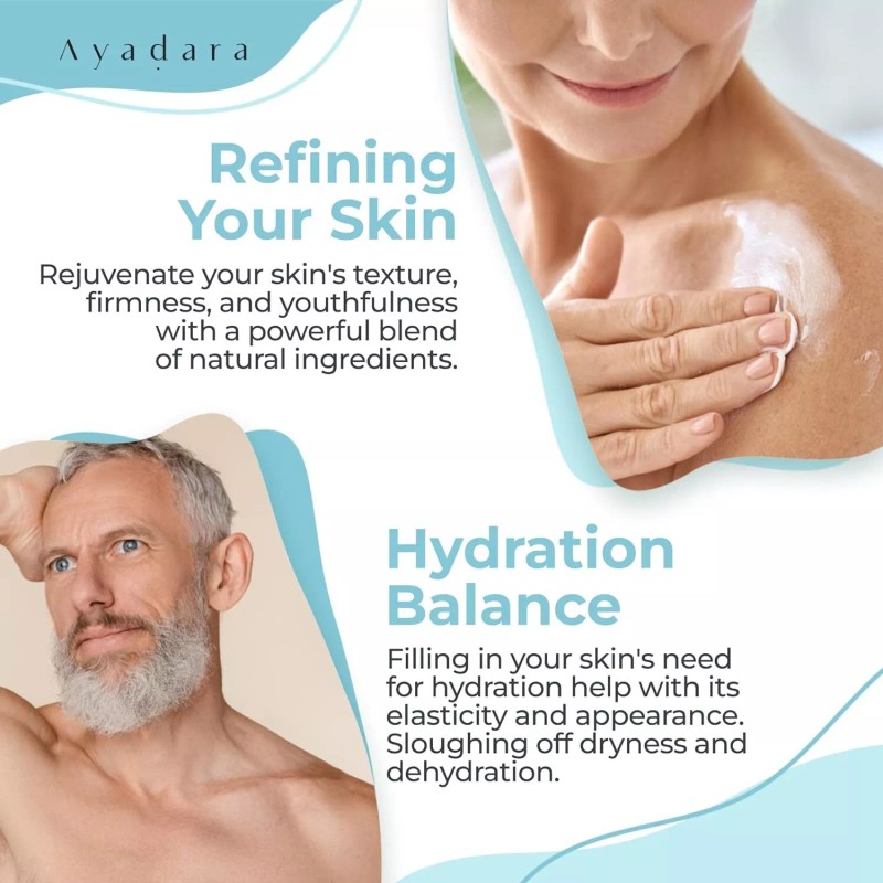 Ayadara Crepe Skin Repair Treatment, Aging & Wrinkle Lotion with