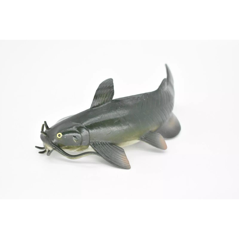 Deshen Du Catfish, Fish Toy, Bullhead, Model, Figure, Rubber Reproduction,