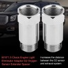 Oxygen Sensor Adapter, 2Pcs 45mm M18*1.5 Universal Check Engine Light