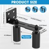 YogePote Heavy Duty Slide Gate Roller Guide with Steel L