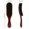 Cepillo para el Cabello con Mango de Madera, Cepillo Ondulado,