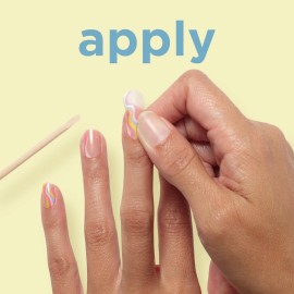 Sally Hansen Salon Effects, Orchids Bloom​, Nail Strips, No UV Light Needed,...