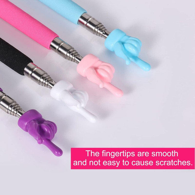 4PCS Telescopic Teachers Pointers, Teachers Pointer Stick Extendable Pointing Stick