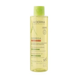 ADERMA, Exomega Control Aceite de Limpieza Emoliente, Calma e Hidrata Piel Seca o con Tendencia Atópica, 200ml