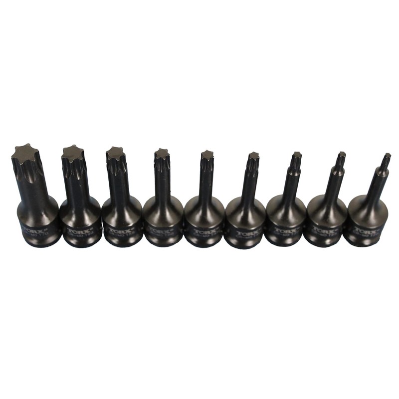 TEMO T40 3 Inch Long Torx Star 6 Point Black