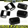 Torox 2008-2016 Ford F250-F550 GLOSS BLACK 2 Door Handle COVERS+Top