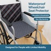 FTISSLY 2 PCS Absorbent Incontinence Chair Pads Seat Protector Pads
