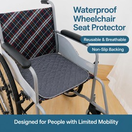 FTISSLY 2 PCS Absorbent Incontinence Chair Pads Seat Protector Pads