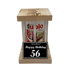 Duplo Bars - Emergency Reserve Metal Rods - (10 x 18.2g) Happy Birthday 56 - 56th Birthday Gift