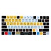 HRH Serato Scratch Live Functional Shortcut Hotkey Keyboard Cover Silicone