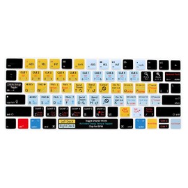 HRH Serato Scratch Live Functional Shortcut Hotkey Keyboard Cover Silicone Skin for Magic Wireless Keyboard MLA22LL/A (A1644,2015 Released) with US Layout