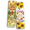Jesus Loves You Bookmarks - Sunflower Theme Cards (60 Pack)