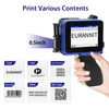 Eurannit Mini Handheld Inkjet Printer, E12 Portable Handheld Inkjet Printer