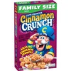 Cap'n Crunch Breakfast Cereal, Cinnamon Crunch, 19.3oz Family Size Box
