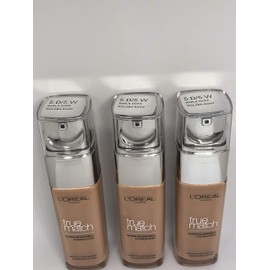 3 x Loreal True Match Foundation Foundation (5.D/5.W Golden Sand)