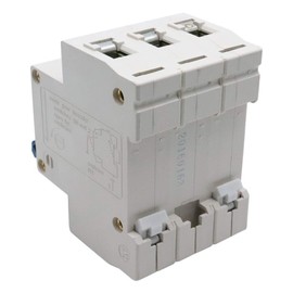 Xiaoyztan 63 Amp Three-Pole Circuit Breaker Switch, Din Rail Mounted Home Use Circuit Breaker for Household Appliance Circuit Security Protection (DZ47-63 C63)