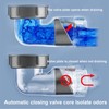 QruiLanTu Kitchen Single Sink Drain Kit Space Saving Flexible Pipe