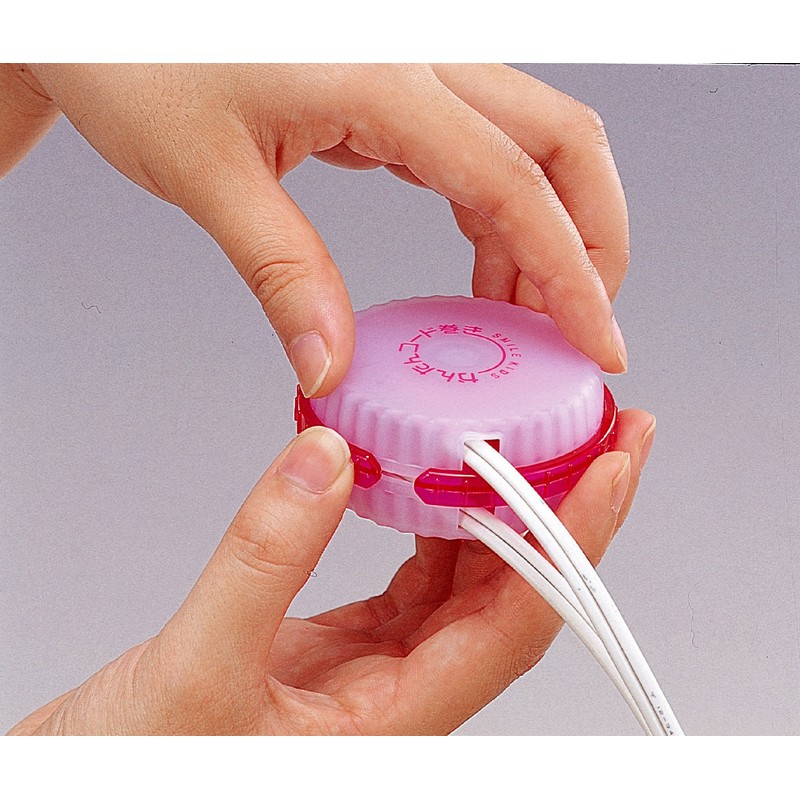 Smile Kids AKD-500 Cord Storage, Easy Cord Wrap, Red