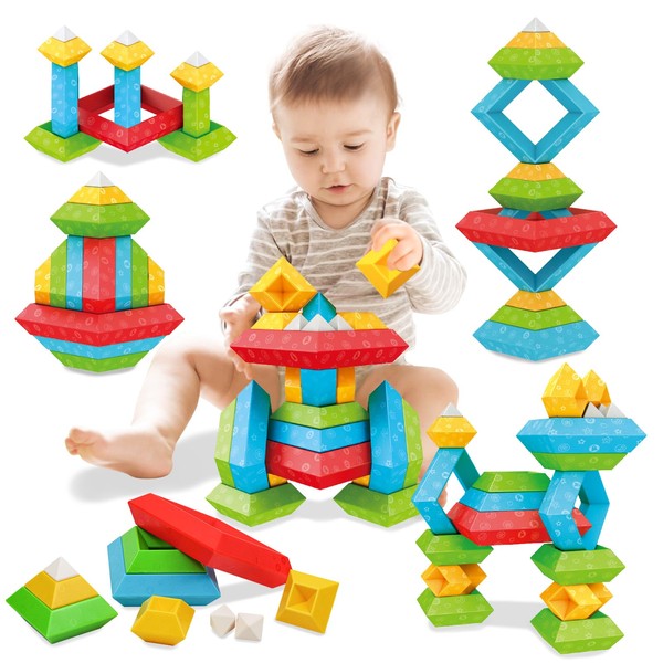 AKILION Montessori Toys for Toddlers 1 2 3 Year Old